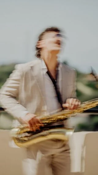 Raphaël l’Amoroso! 🎷 

The Supersonics take your requests live at @ciros.restaurants , @loulourestaurants and @laplagedumartinez this summer.

Available exclusively with @theroamingagency : The widest roaming band offering worldwide. 🌍

#Roamingband #luxuryevents  #strollingband #eventplanner  #luxuryentertainment #weddingplanner #acousticband #luxuywedding #destinationwedding #privateparty #theroamingagency